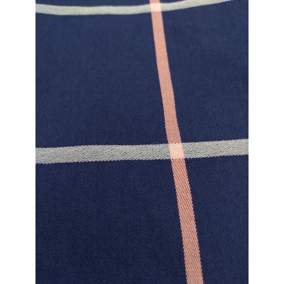 Rag & Bone Simone Cotton High Rise  Blue Plaid Slim Cropped Pants Size 4 - Picture 11 of 16